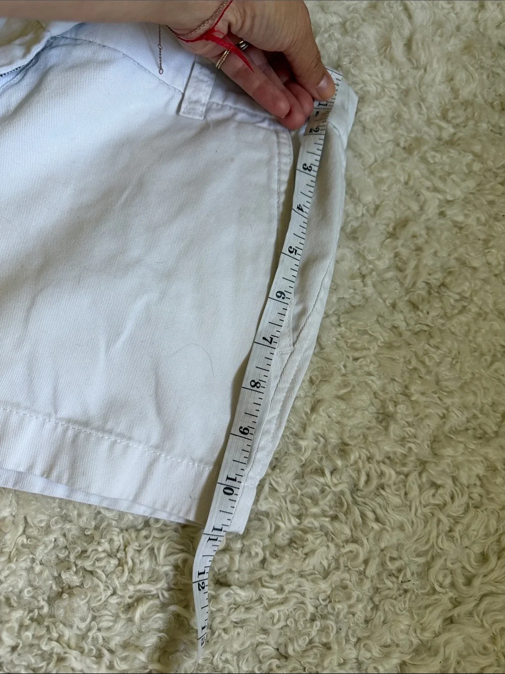 J.Crew Women's White Chino Shorts